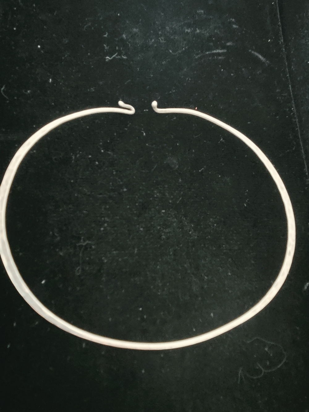 Vintage James Avery Hammered Chocker Necklace (Mexico Retired)